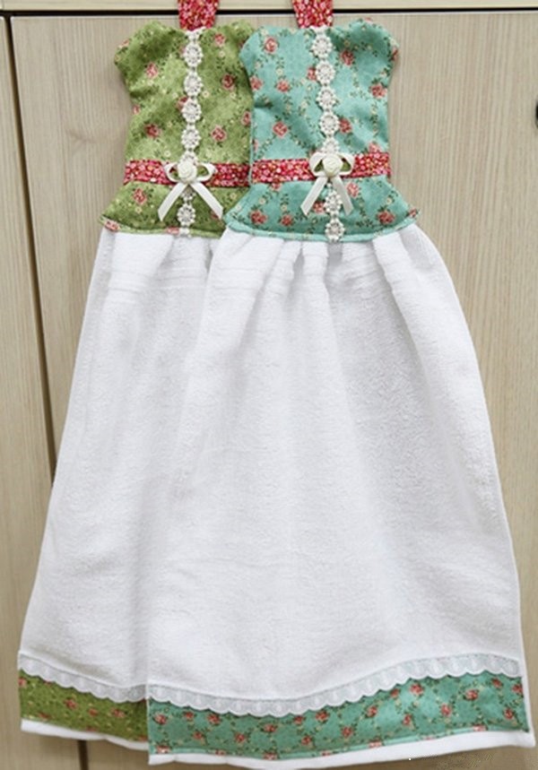 Handmade DIY pastoral floral small clothes and creative handkerchiefs