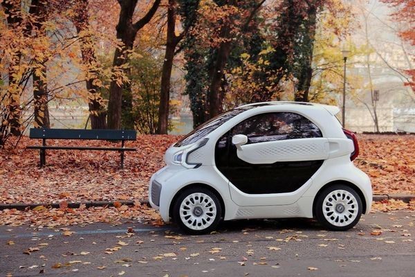 3D printed electric car made from corn, completed in 3 days and sold for only 60,000