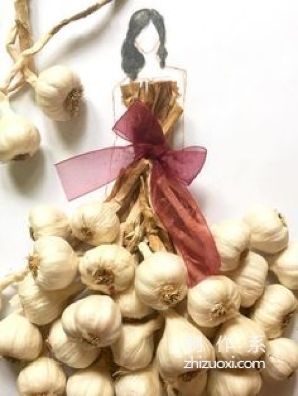 The most beautiful onion and garlic skirt