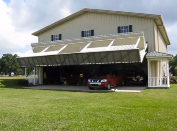 hidden garage