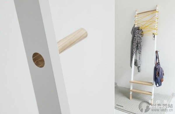 Creative storage rack designed for lazy people