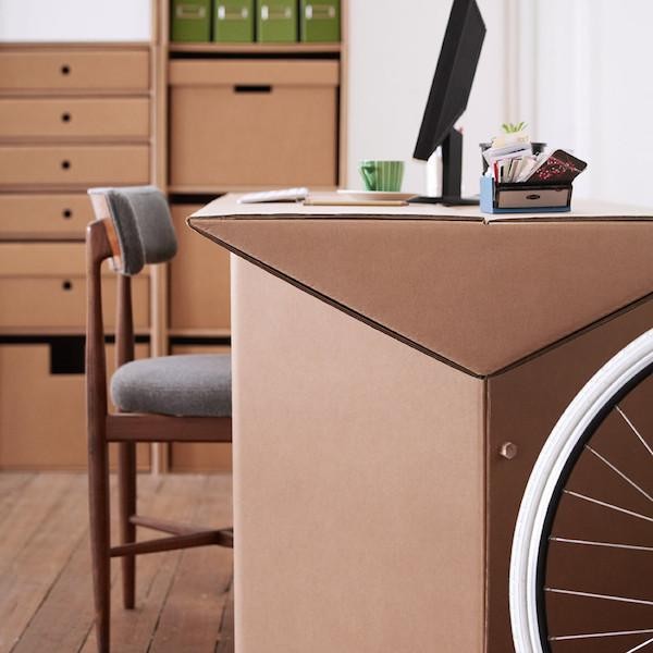 Eco-friendly, sturdy and convenient cardboard furniture