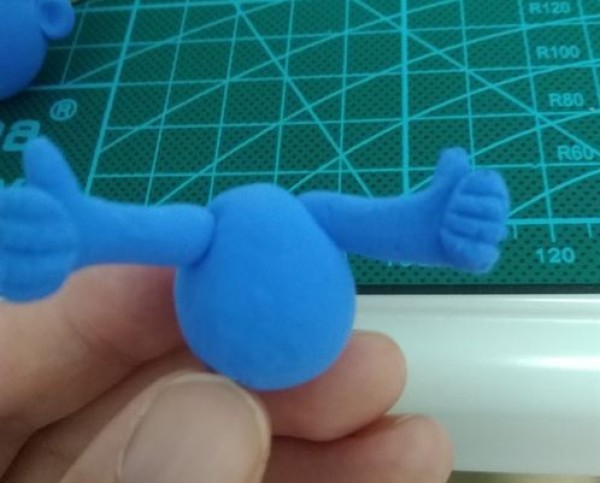 Illustrated tutorial for making Smurfs from ultra-light clay, simple DIY crafts for children