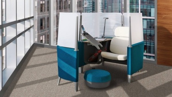 Independent private office cubicle