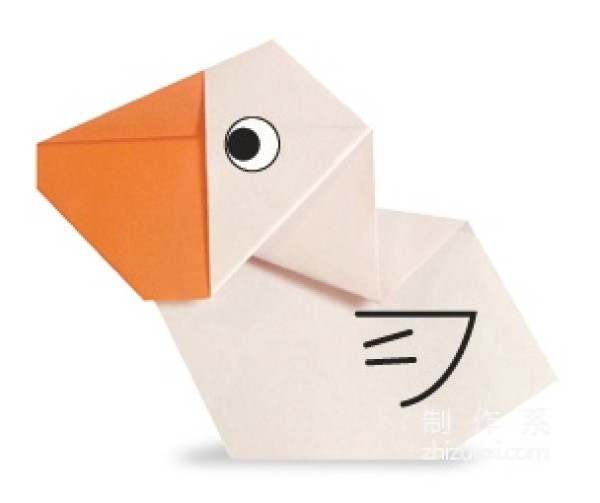 How to make origami big-mouthed pelican