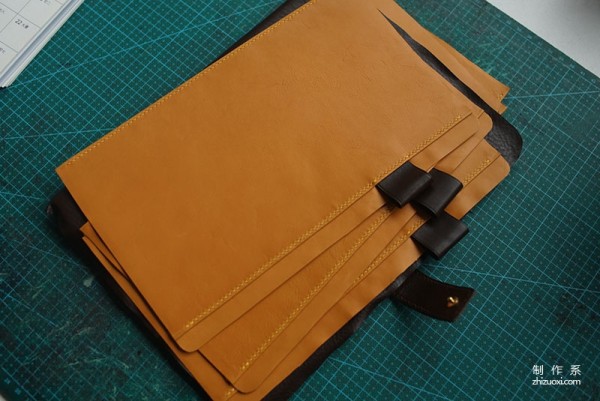 B5 notebook leather case detailed production steps