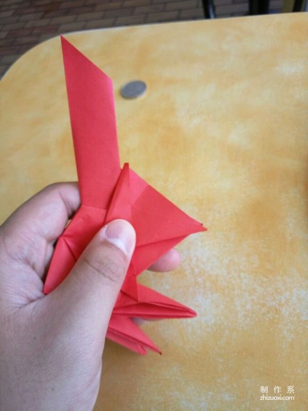 Origami paper dog origami real photo tutorial method picture collection