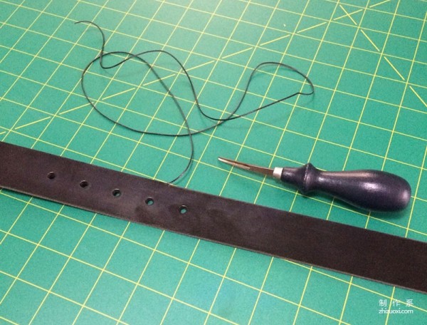 The whole process of a J&E bridle leather belt