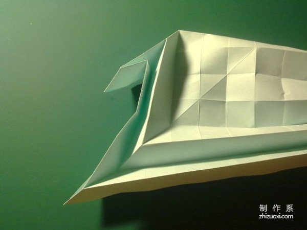 Cartoon three-dimensional cute version of Hatsunes handmade origami tutorial with detailed explanation of origami pictures