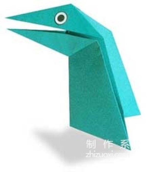 How to make origami dinosaurs that can open their mouths