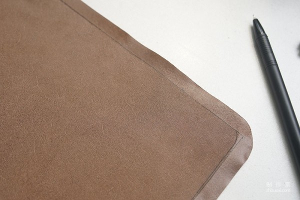 B5 notebook leather case detailed production steps