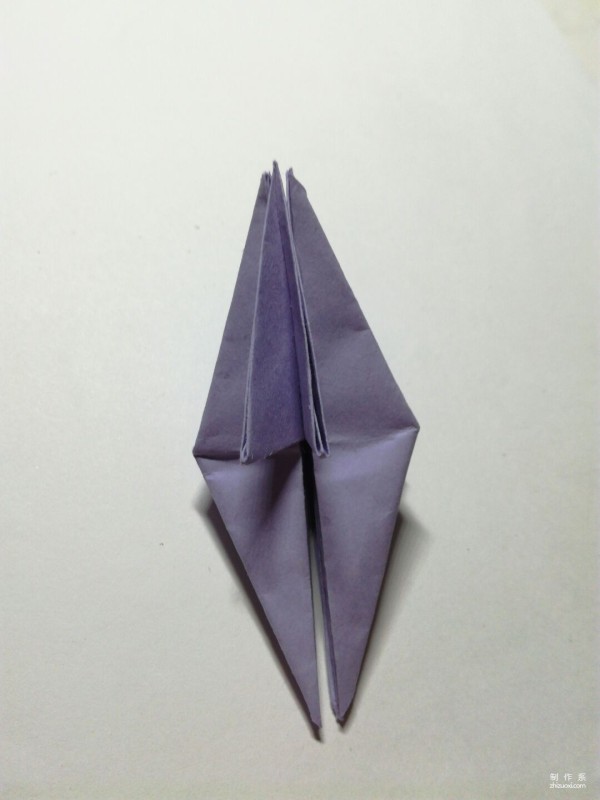 How to fold the three-headed paper crane, teach you how to fold the super weird three-headed paper crane using colored paper