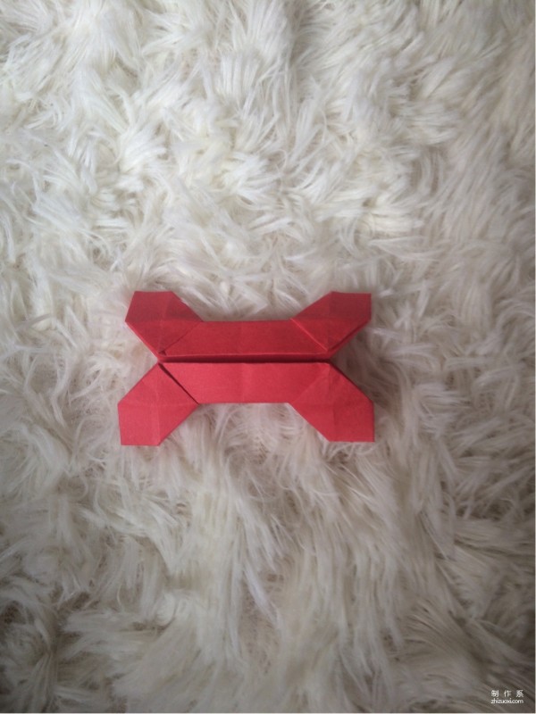 Origami dog, how to origami the little bones that dogs love most