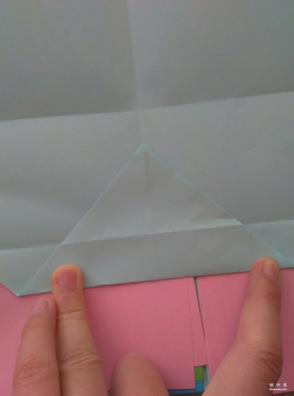 Simple DIY origami method for cute hippopotamus