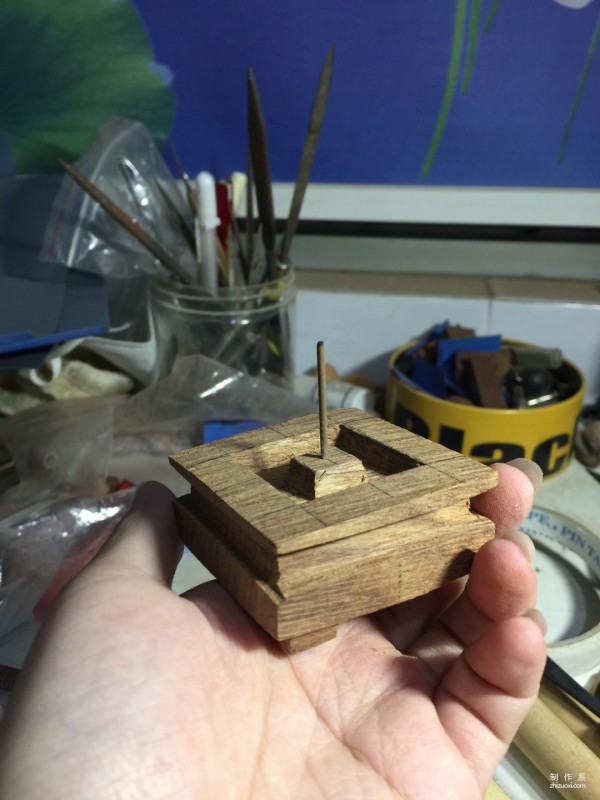 DIY tutorial for hand-carved wood incense burner