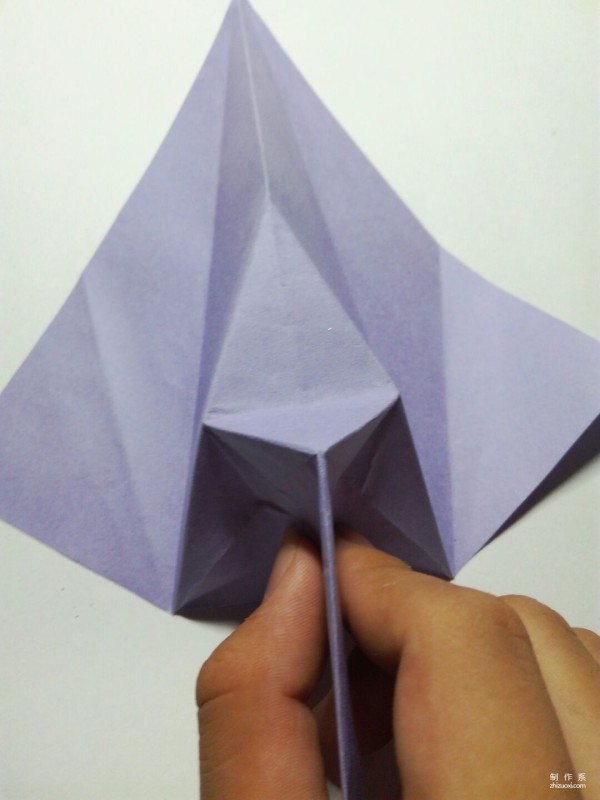 How to fold the three-headed paper crane, teach you how to fold the super weird three-headed paper crane using colored paper