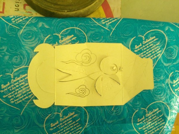 Bird handmade paper-cutting, an interesting way for children to make handmade paper-cutting