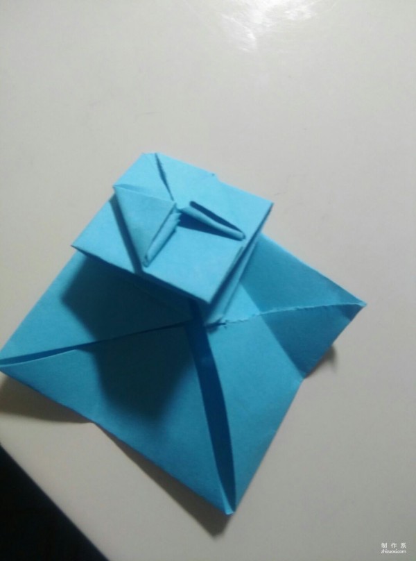 Simple and beautiful snail origami method illustrated tutorial