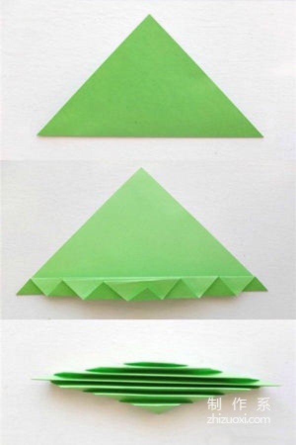 Illustration of how to make paper butterflies using simple origami animal methods