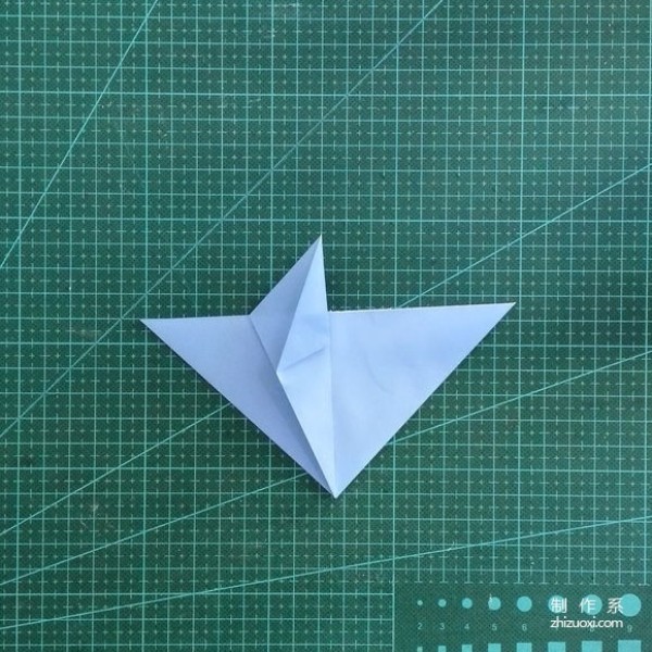 Michelle Fung short-hair girl avatar origami picture step-by-step tutorial