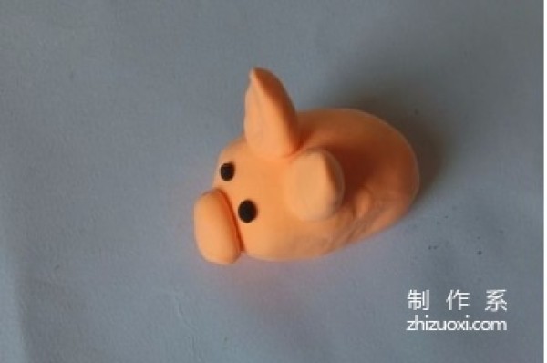 How to make a DIY fat piglet from polymer clay