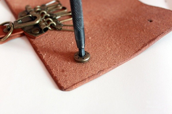 Simple key bag handmade process