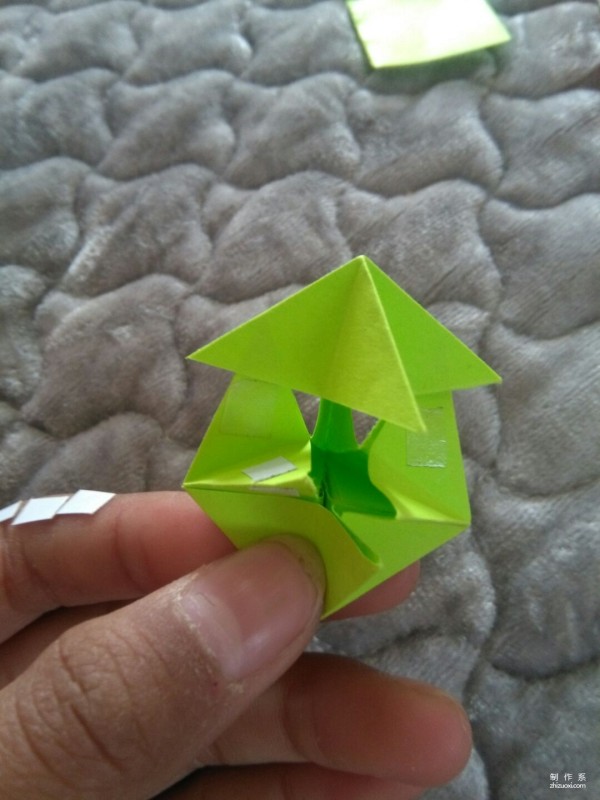 Simple origami of small nails, special origami method of paper stars