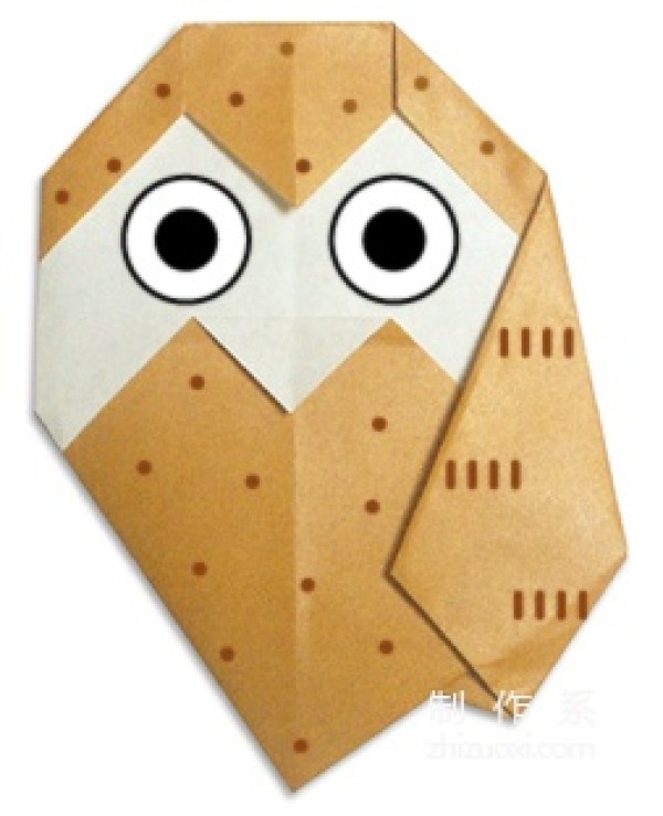 How to make origami cute owl