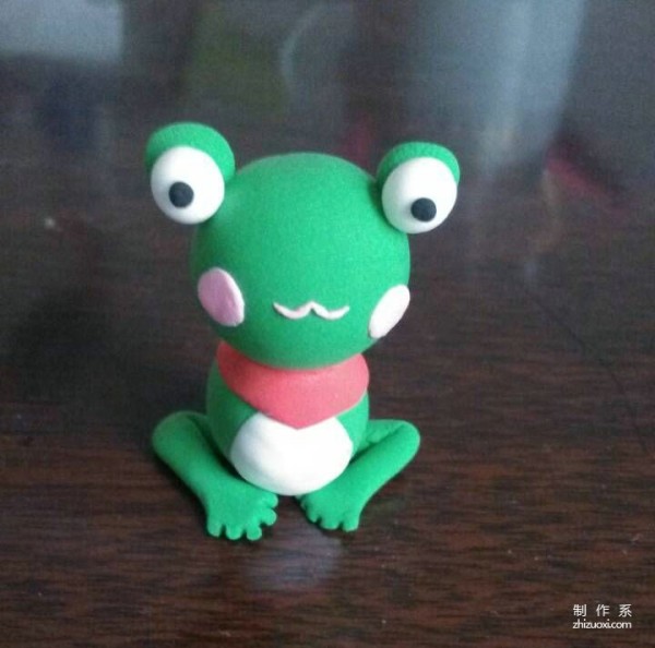 How to make clay frogs by hand