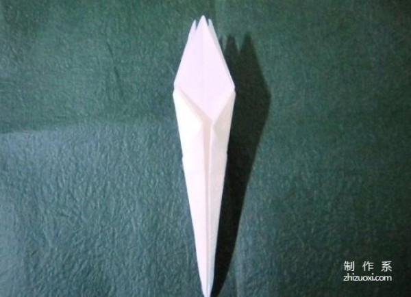 How to fold a lily origami iron gun lily step by step diagram