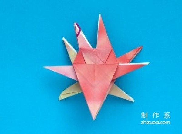 Teach you how to fold a small crab origami method with detailed picture tutorial