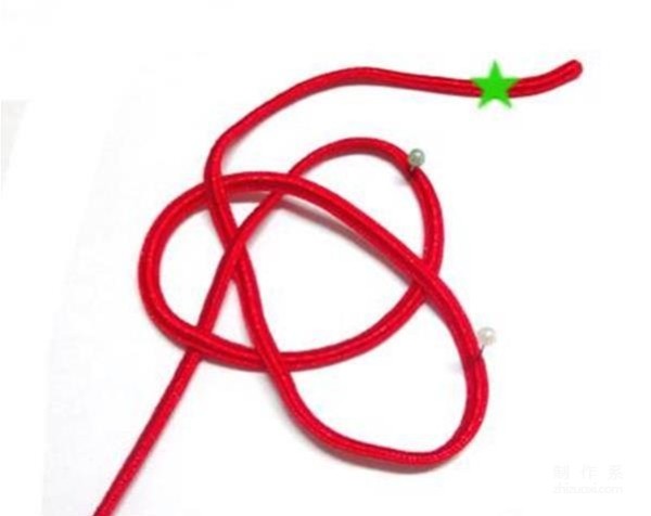 Illustrated tutorial on how to tie the ten-hole long eye knot