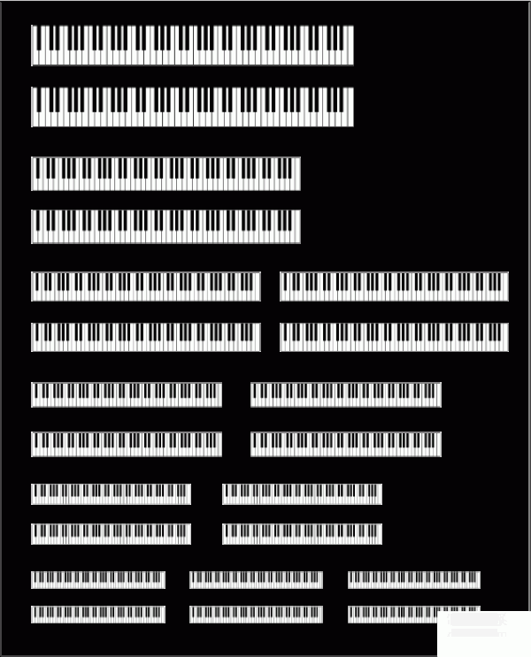 How to make piano origami