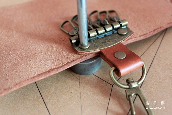 Simple key bag handmade process