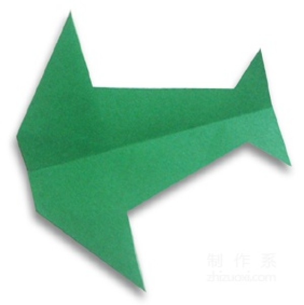 How to origami paper airplane swallow-shaped airplane