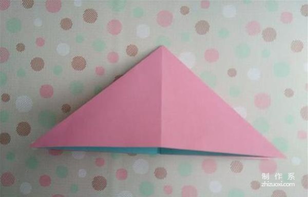 How to make origami four-pointed star paper box, manual origami method tutorial of paper box