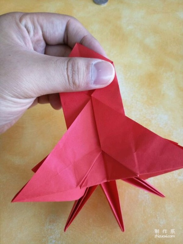 Origami paper dog origami real photo tutorial method picture collection