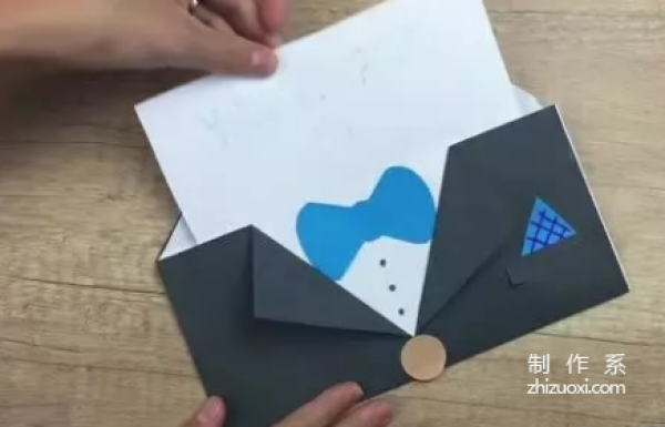 Creative DIY tutorial for making paper shirt envelopes