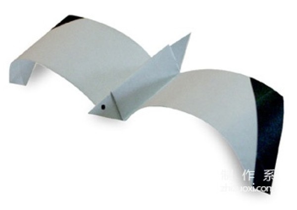 How to fold origami seagull for children