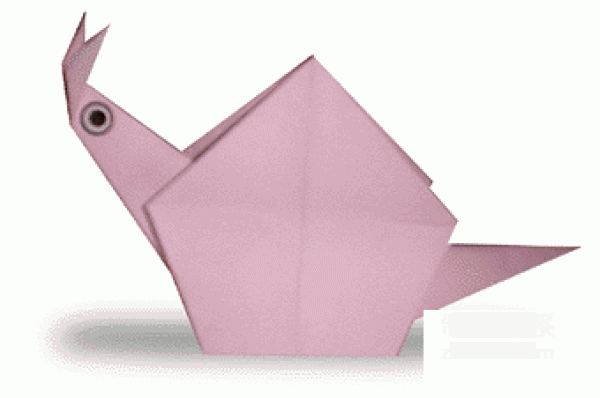 How to make snail origami