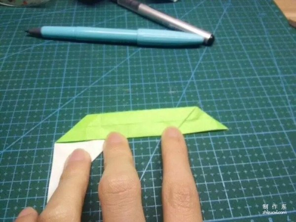 Origami sapling, a budding handmade origami making method