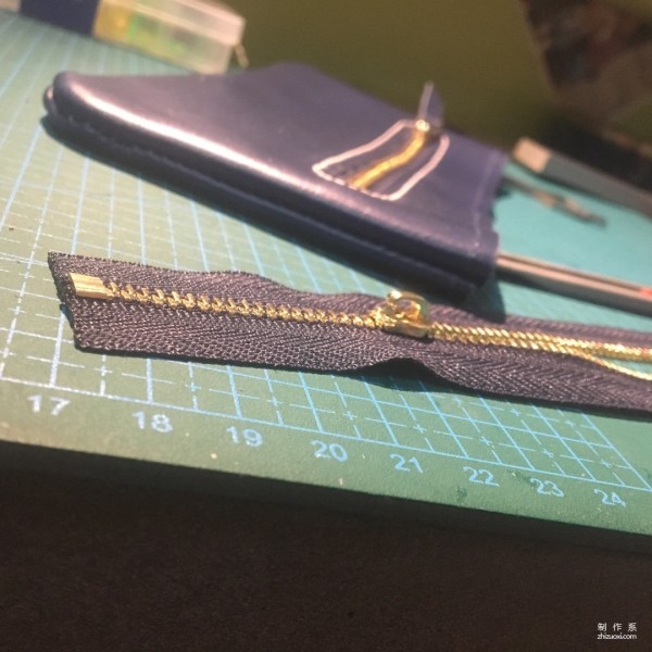 Simple style ladies wallet making