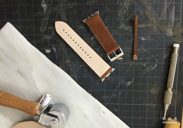 Apple Watch leather strap production process