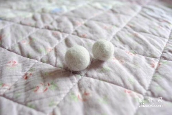 Creative Cat Felt Cat Hair Turns Waste into Treasures Handmade DIY Felt Ball Ornaments