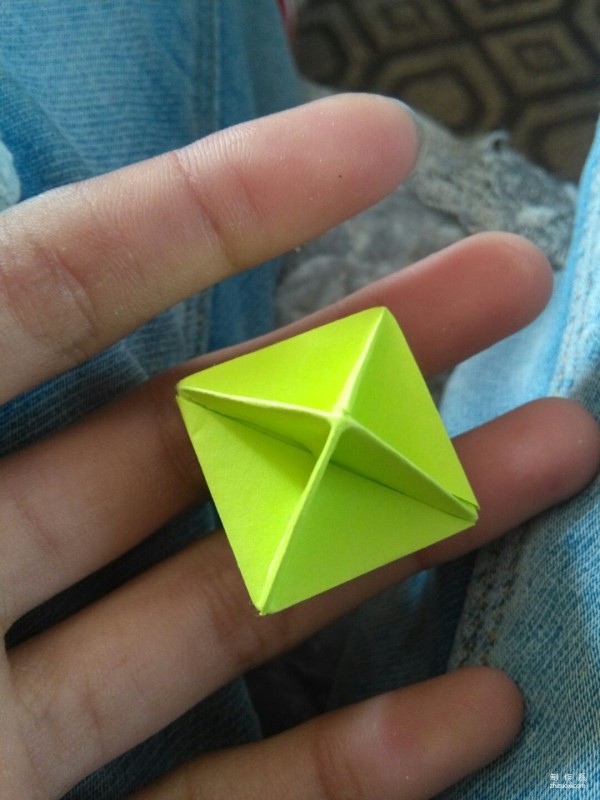 Simple origami of small nails, special origami method of paper stars