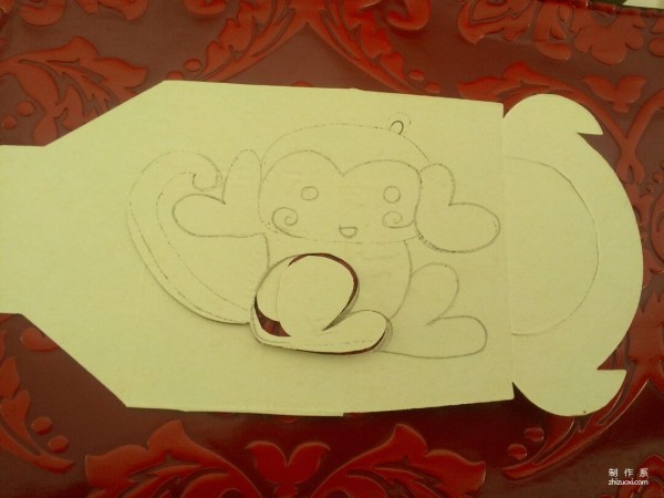 Paper-cutting monkey, manual paper-cutting tutorial to teach you how to make a lively paper-cutting monkey