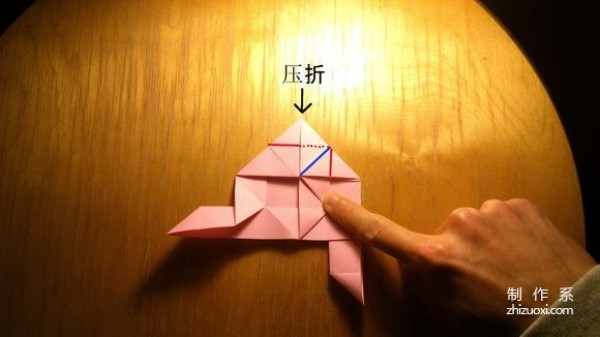 A complete tutorial on folding windmill origami roses with illustrations