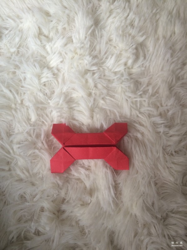 Origami dog, how to origami the little bones that dogs love most