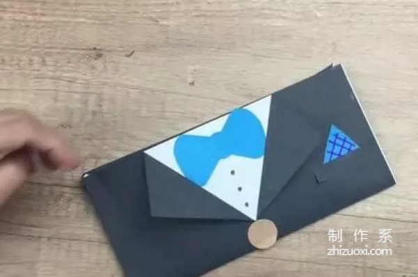 Creative DIY tutorial for making paper shirt envelopes