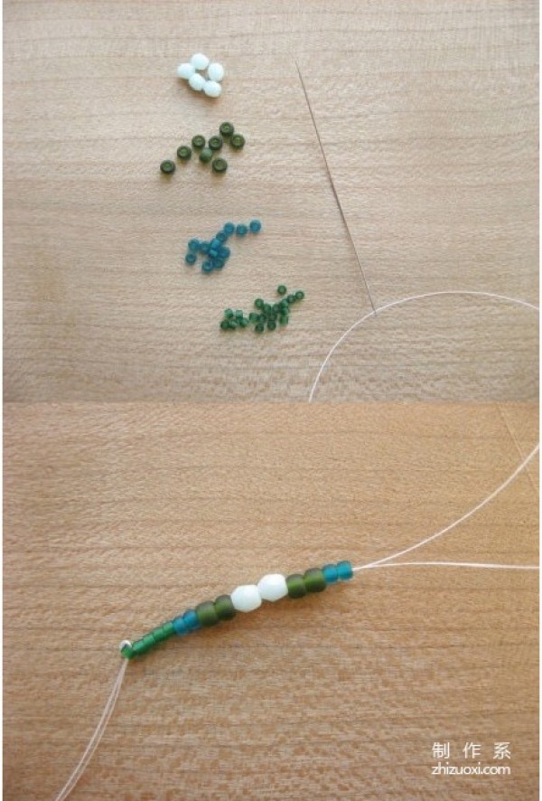 DIY tutorial for making delicate beaded rings